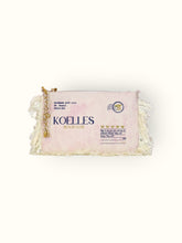Necessaire Flat Lilac Estampada (Marinho e Dourado)