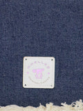 Necessaire Flat Jeans Escuro