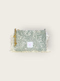 Necessaire Flat Arabesque Verde