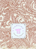 Necessaire Flat Arabesque Terracota