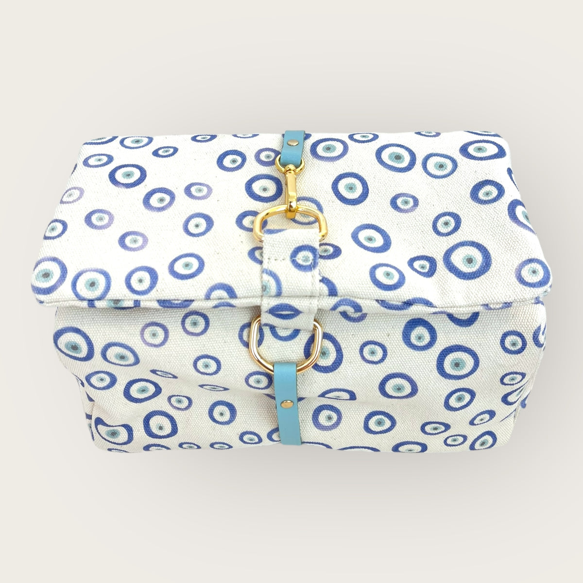 Necessaire Fita Good Vibes Azul
