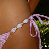 Biquíni Bolinha Arabesque Rosa