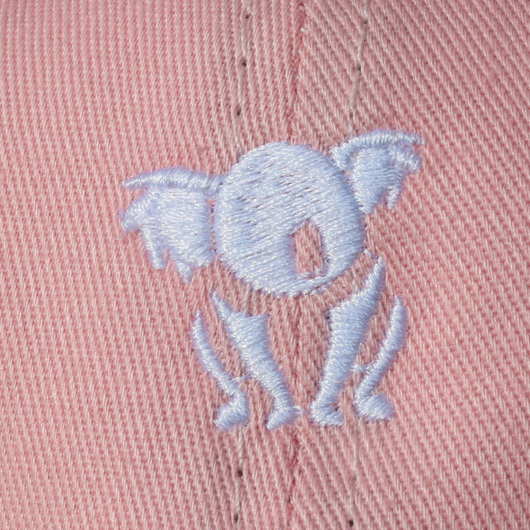 Boné Rosa com Branco