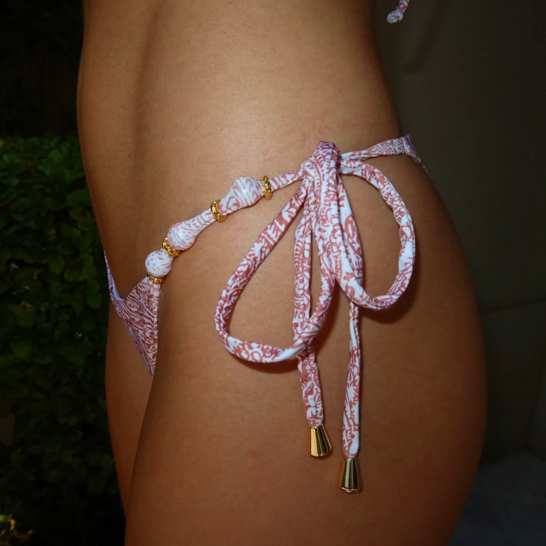 Biquíni Bolinha Arabesque Terracotta