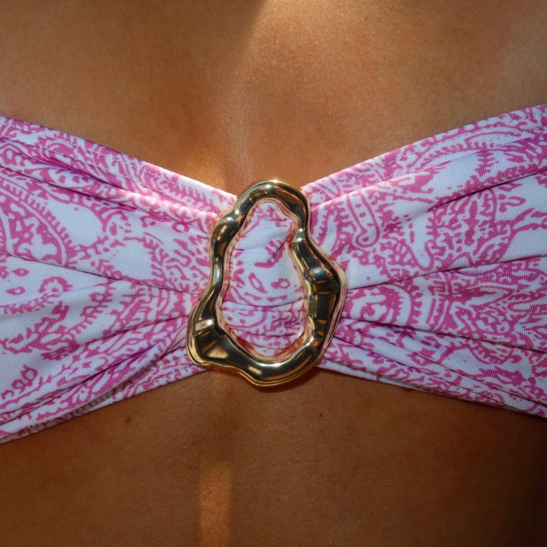 Biquíni Tomara-Que-Caia Arabesque Rosa