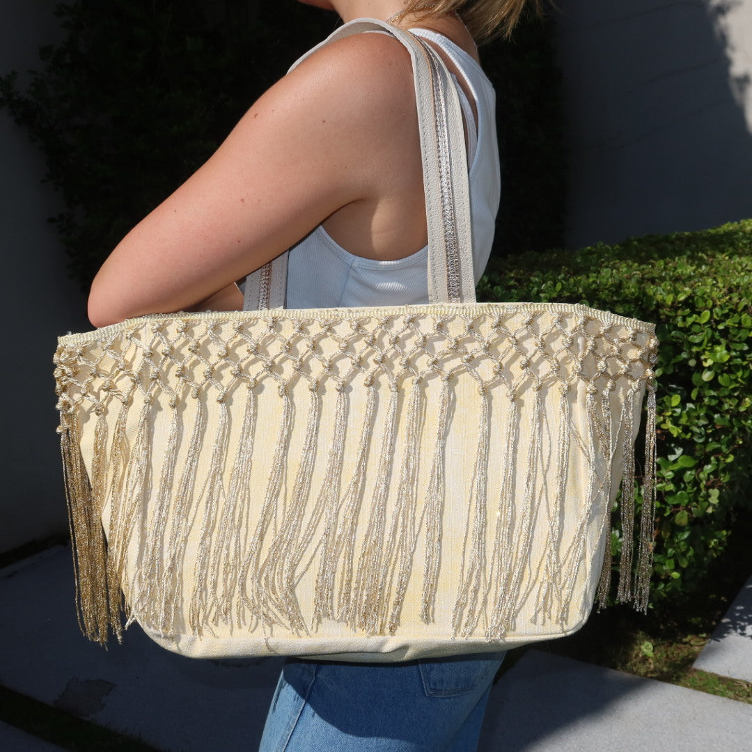 Bolsa Nuna Amarela Gold Edition com Zíper