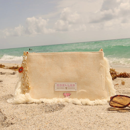 Necessaire Flat Laranja