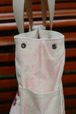 Bolsa Wallow Lilac com Alça de Couro Off White