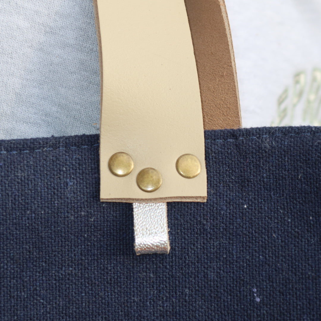 Bolsa Nuna Marinho com Alças de Couro Off White