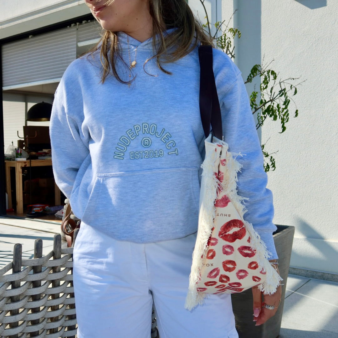 Bolsa Wallow Marilyn com Alça de Couro Marrom Escuro