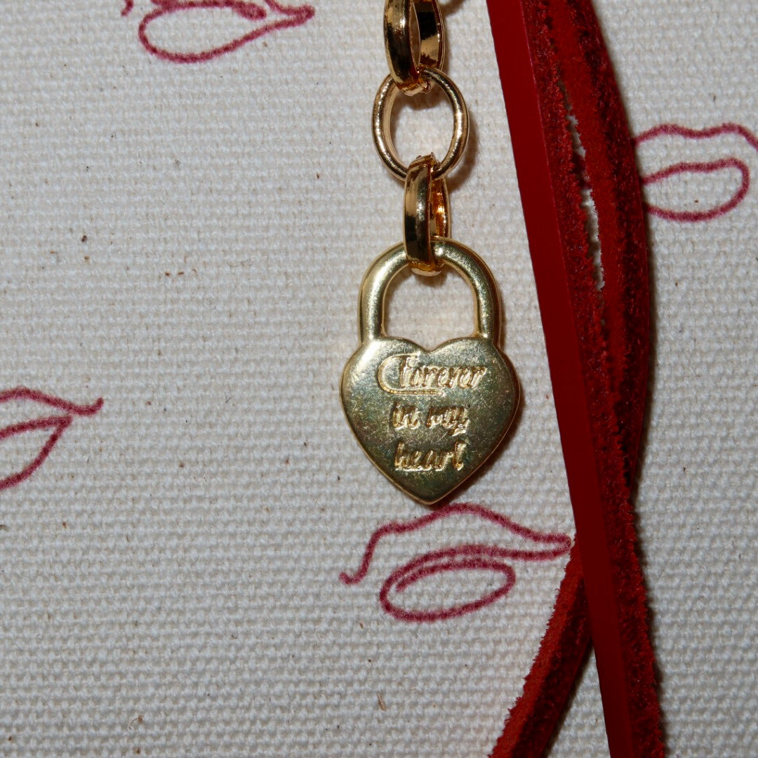 Bolsa Nuna Beijinho Cru com Alças de Couro Marrom Escuro