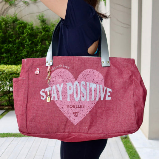 Bolsa Wallow Vinho com Alça de Couro Prata