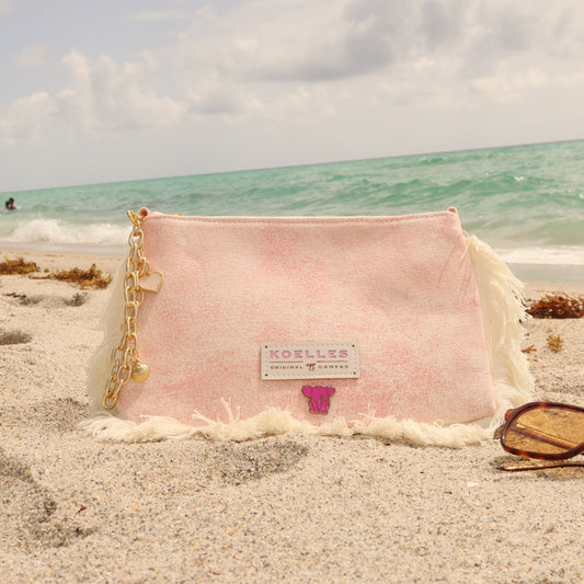 Necessaire Flat Rosa