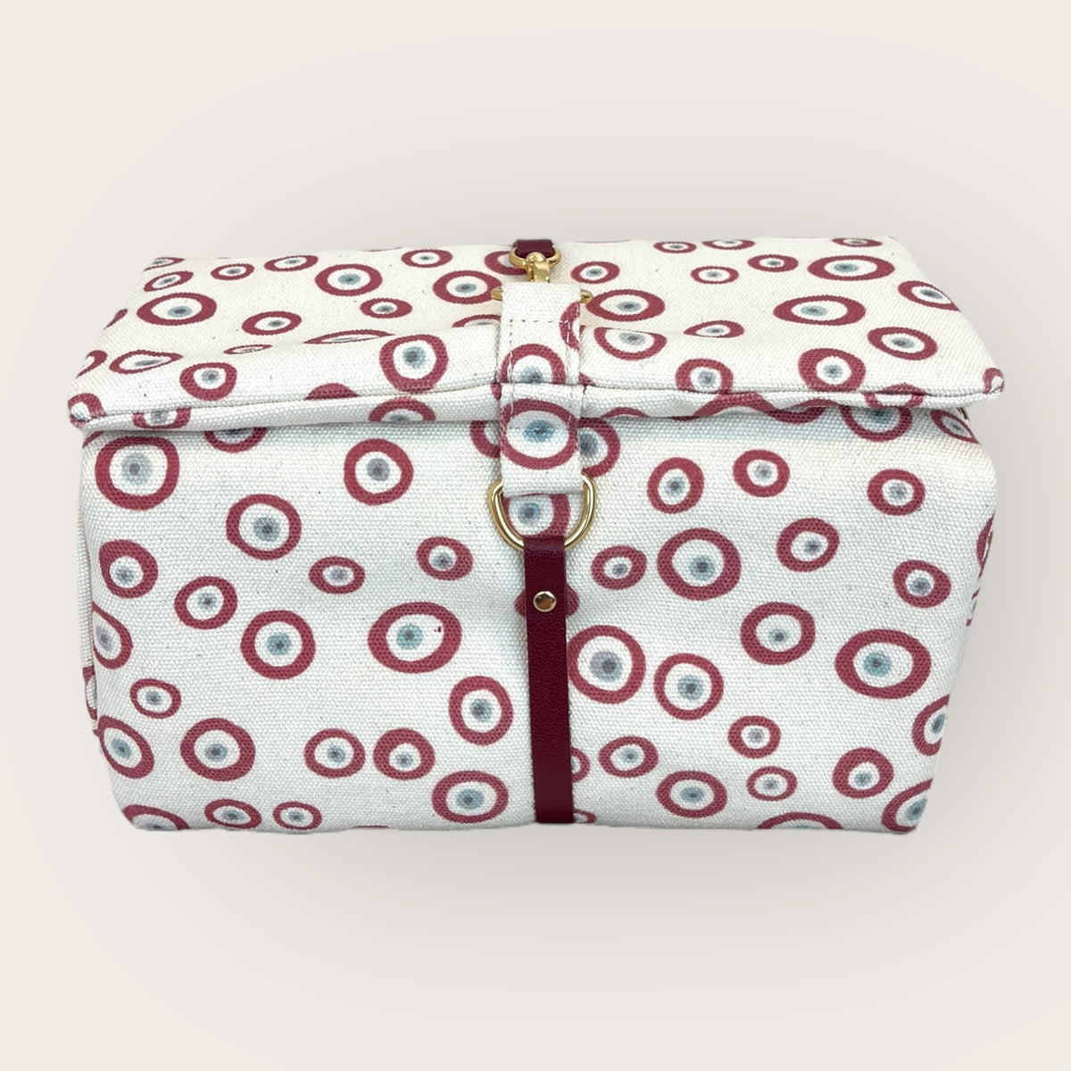 Necessaire Fita Good Vibes Vermelho