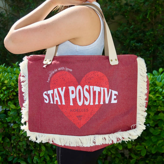 Bolsa Wallow Vinho com Alça de Couro Off White com Zíper