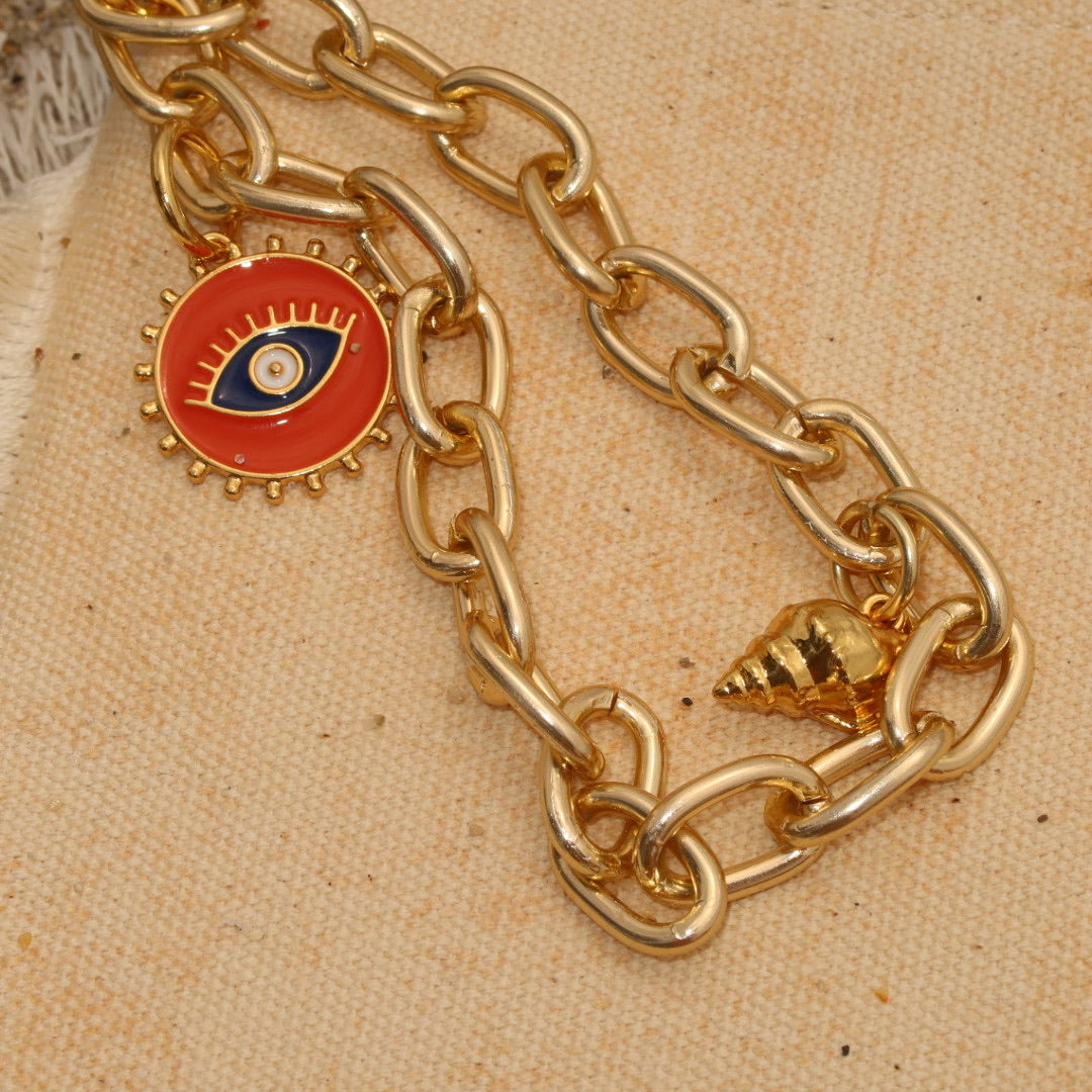 Necessaire Flat Laranja