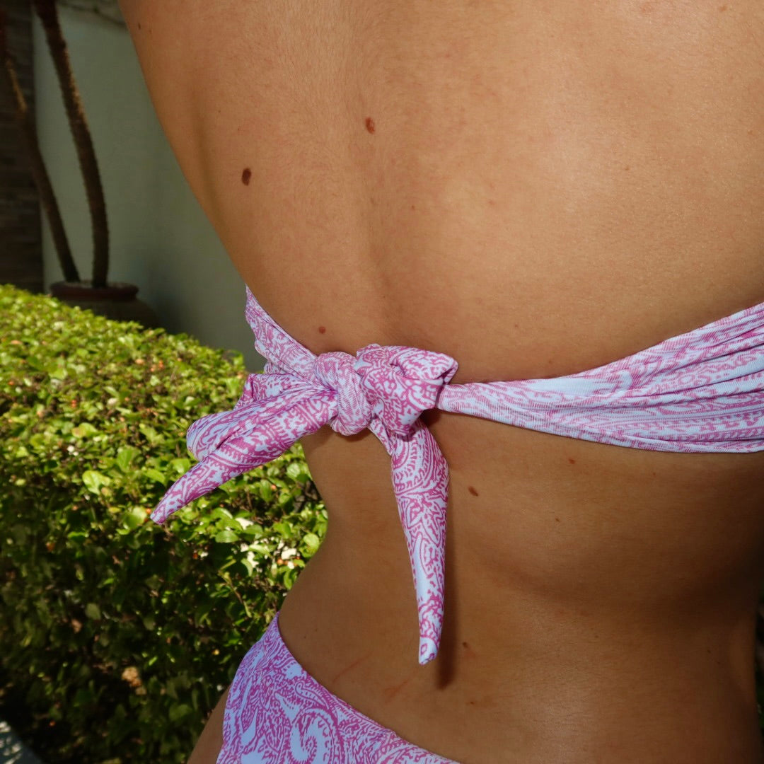 Biquíni Tomara-Que-Caia Arabesque Rosa