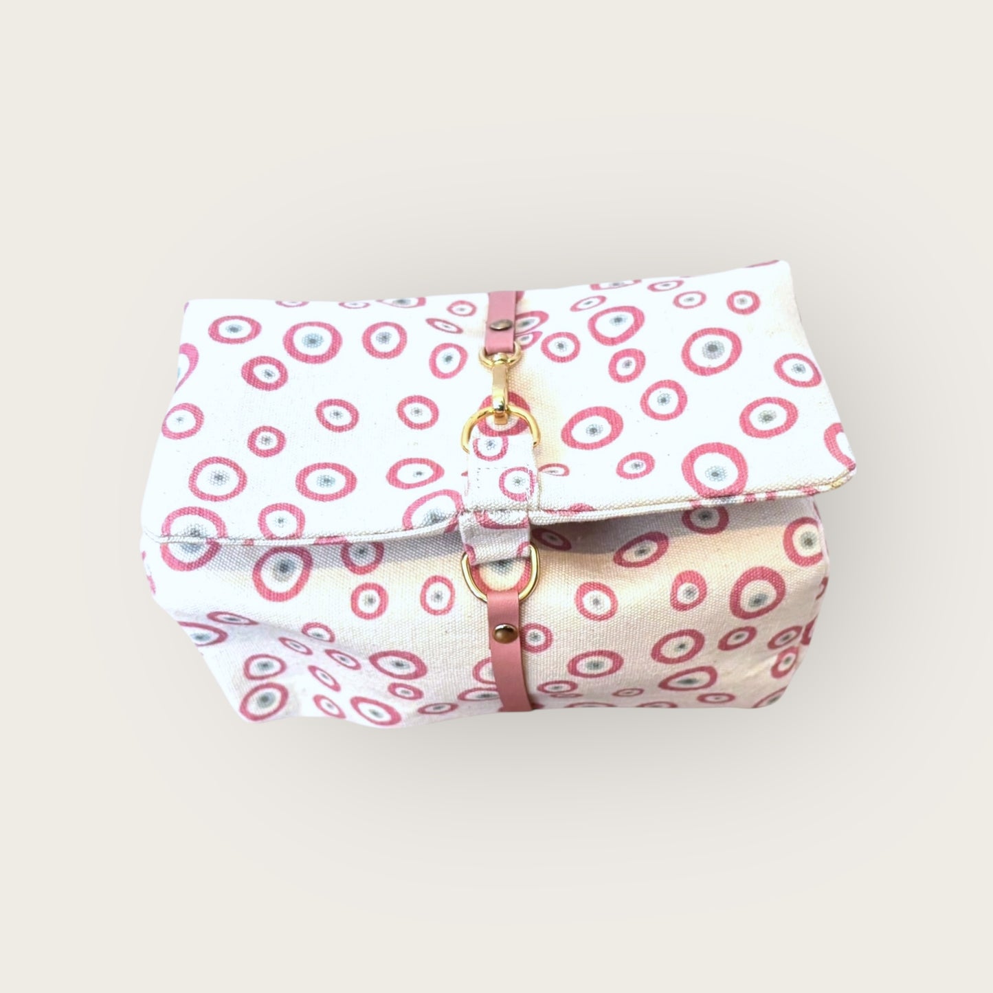 Necessaire Fita Good Vibes Rosa