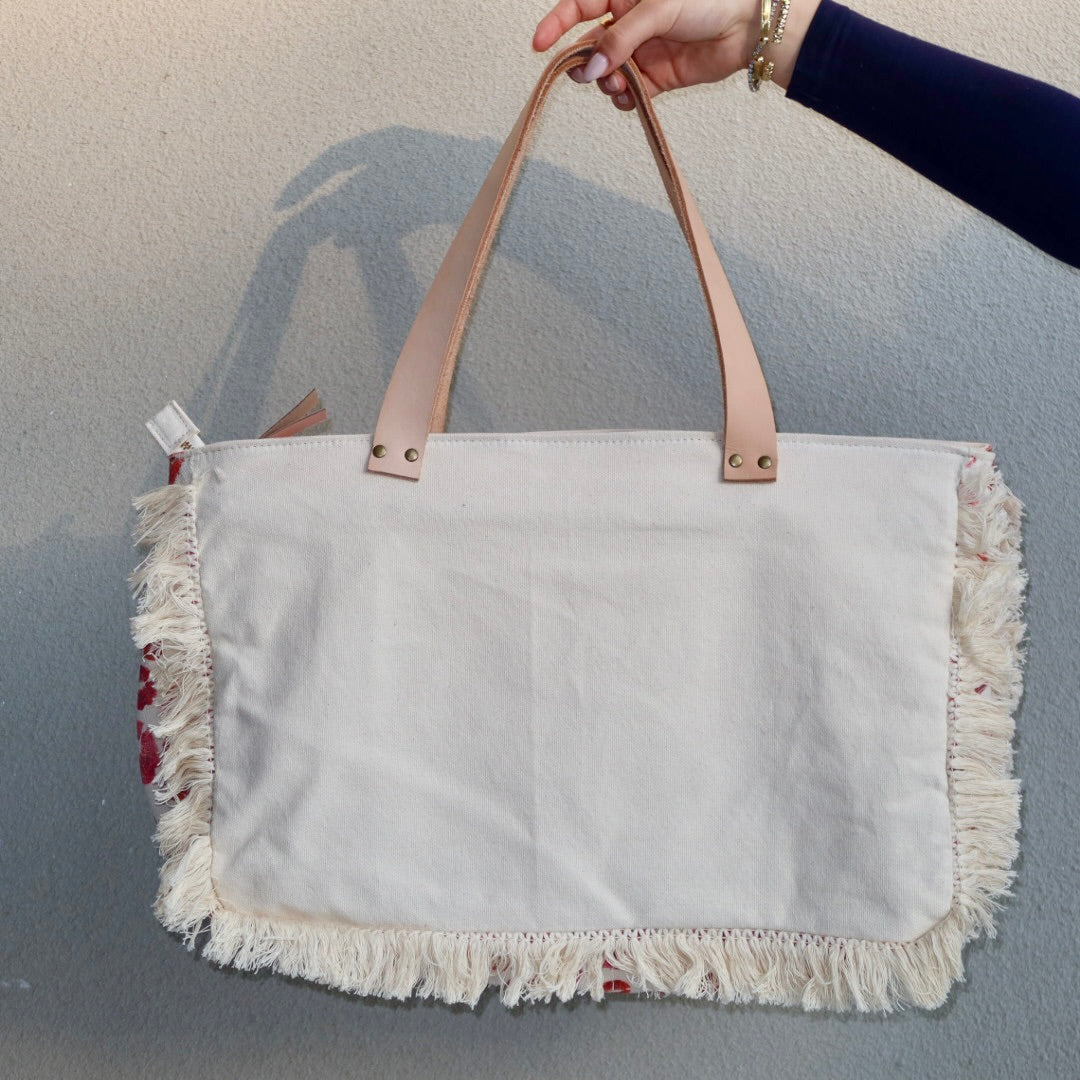 Bolsa Wallow Marilyn com Alça de Couro Rosa Claro com Zíper