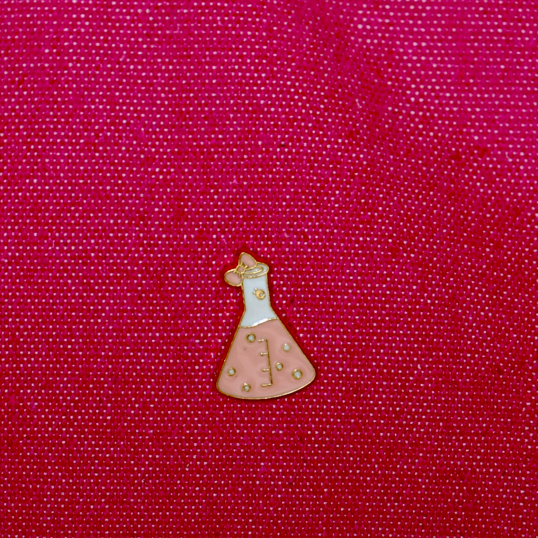 Bolsa Wallow Rosa Choque com Alça de Couro Off White com Zíper