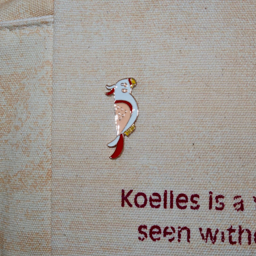 Bolsa Nuna Laranja com Alças de Couro Dourada