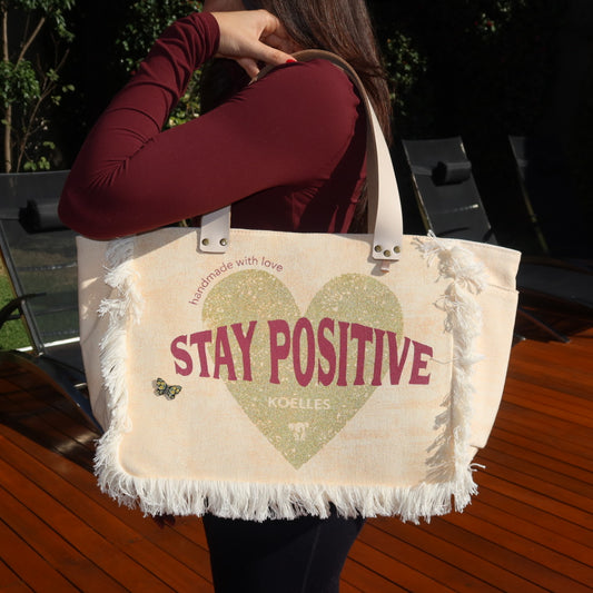 Bolsa Nuna Laranja com Alças de Couro Off White