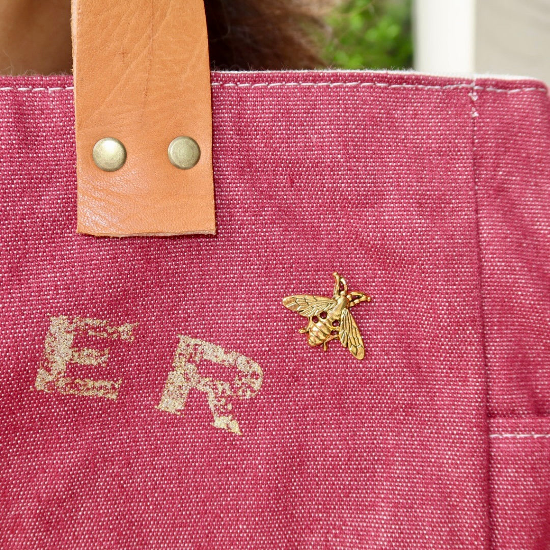 Bolsa Wallow Vinho com Alça de Couro Caramelo