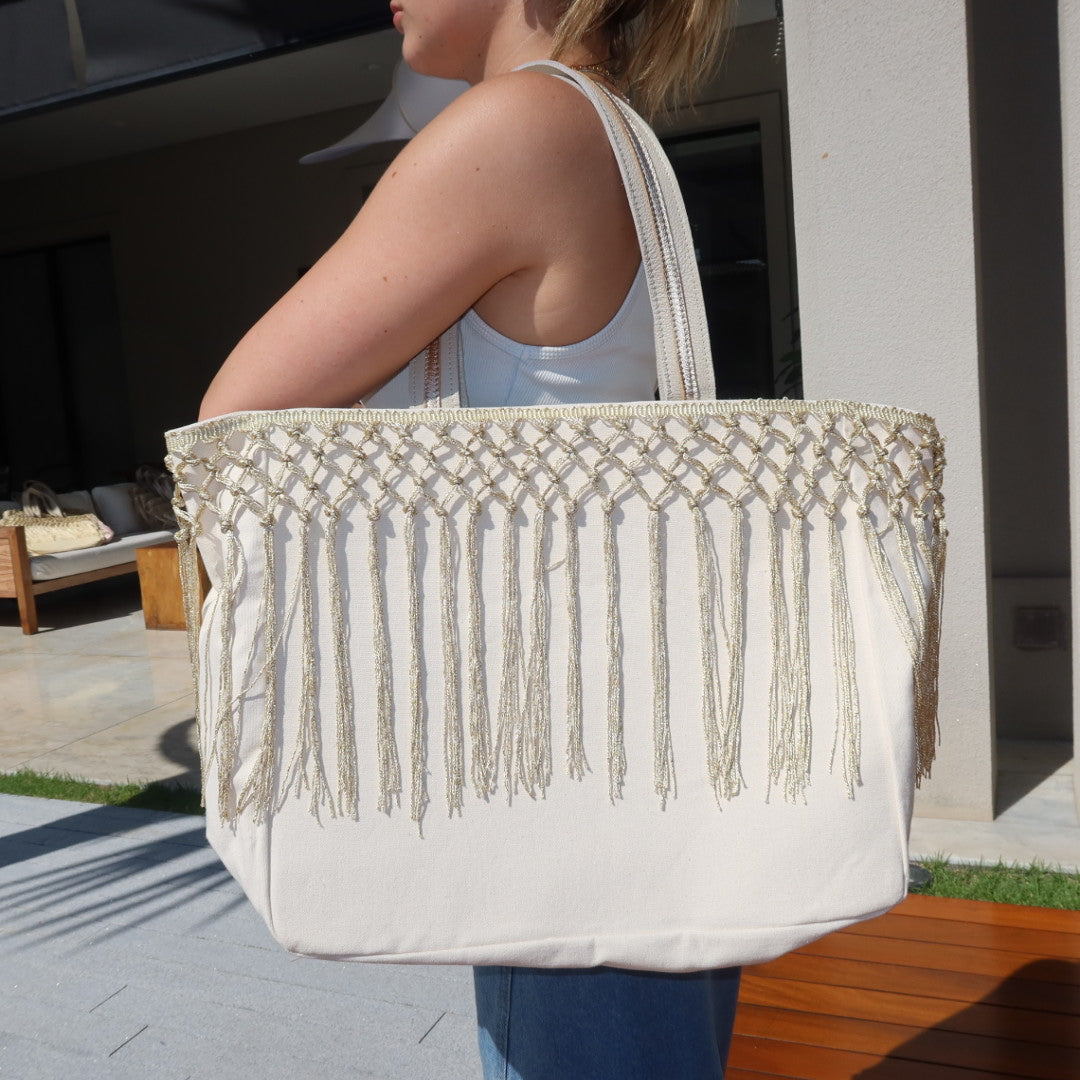 Bolsa Wallow Cru Gold Edition com Zíper