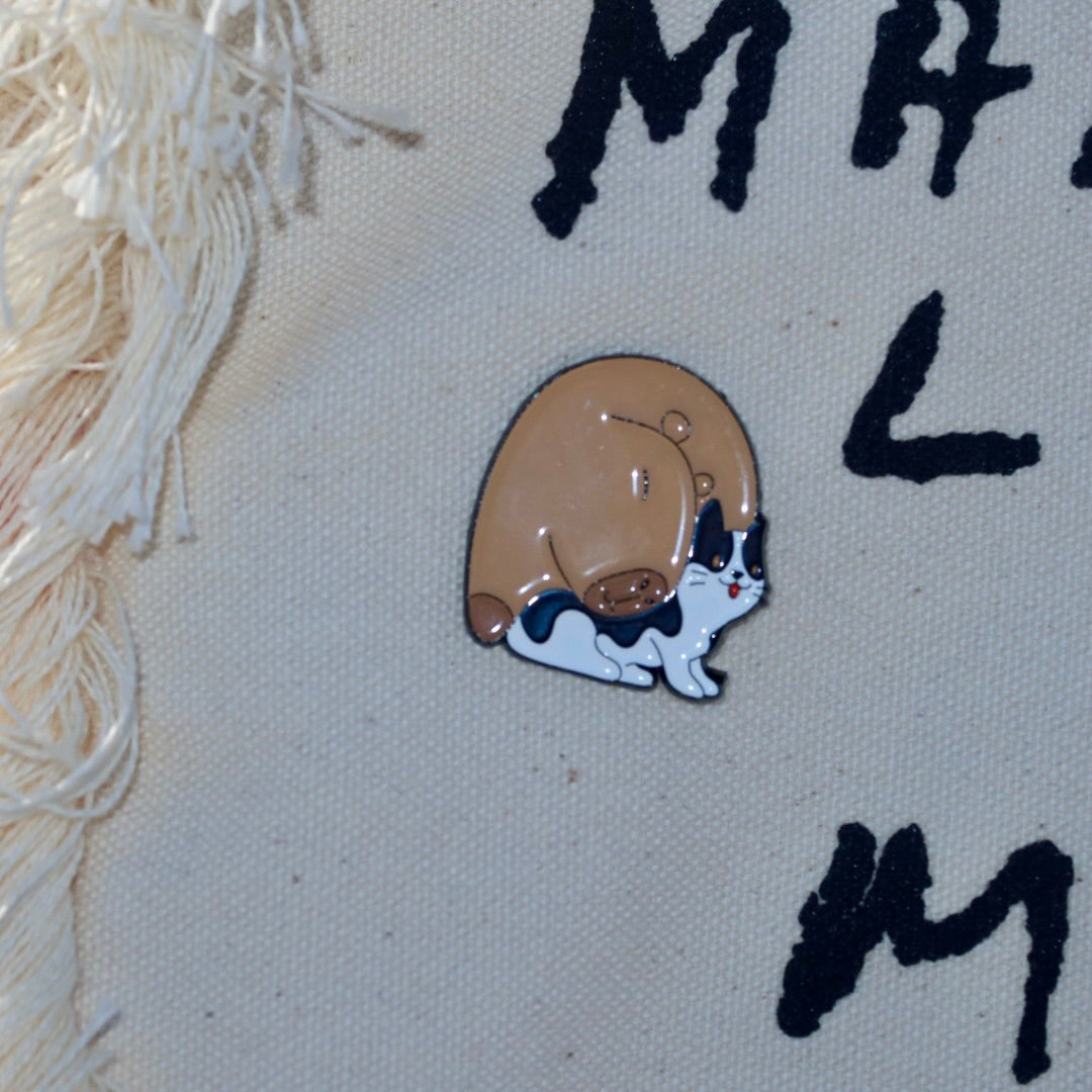 Bolsa Wallow Marilyn com Alça de Couro Marrom