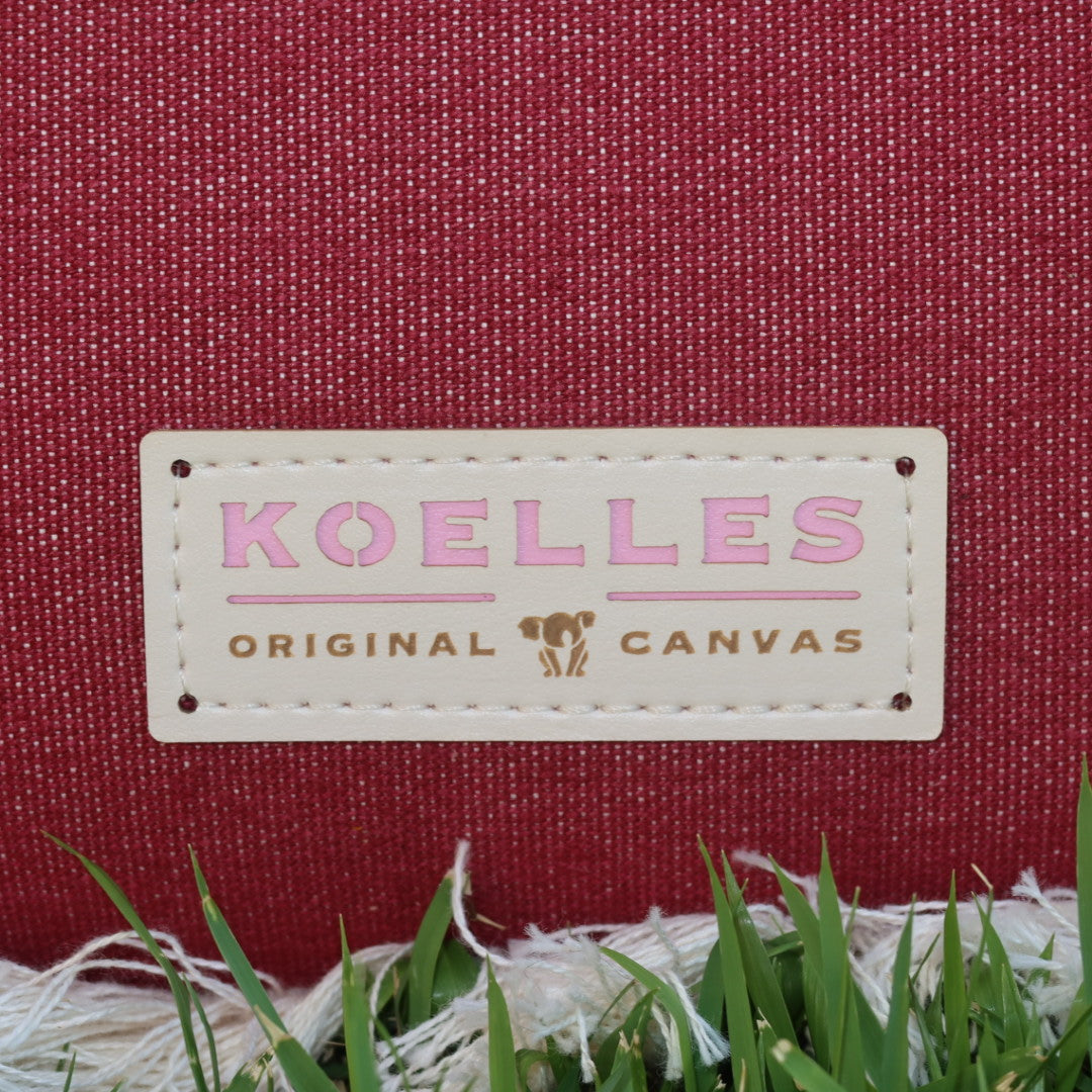 Necessaire Flat Vinho