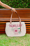 Bolsa Nuna Lilac com Alças de Couro Nude