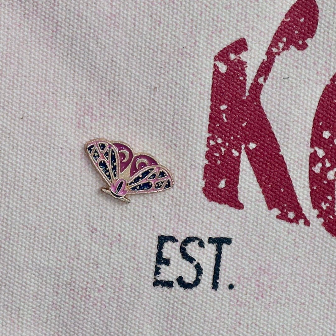 Bolsa Wallow Lilac com Alça de Couro Rosa