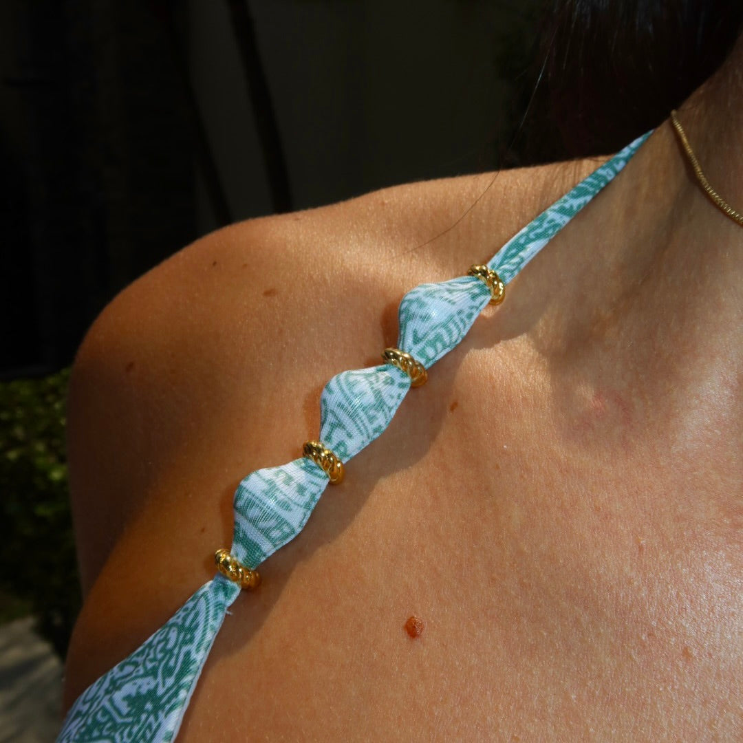 Biquíni Bolinha Arabesque Verde