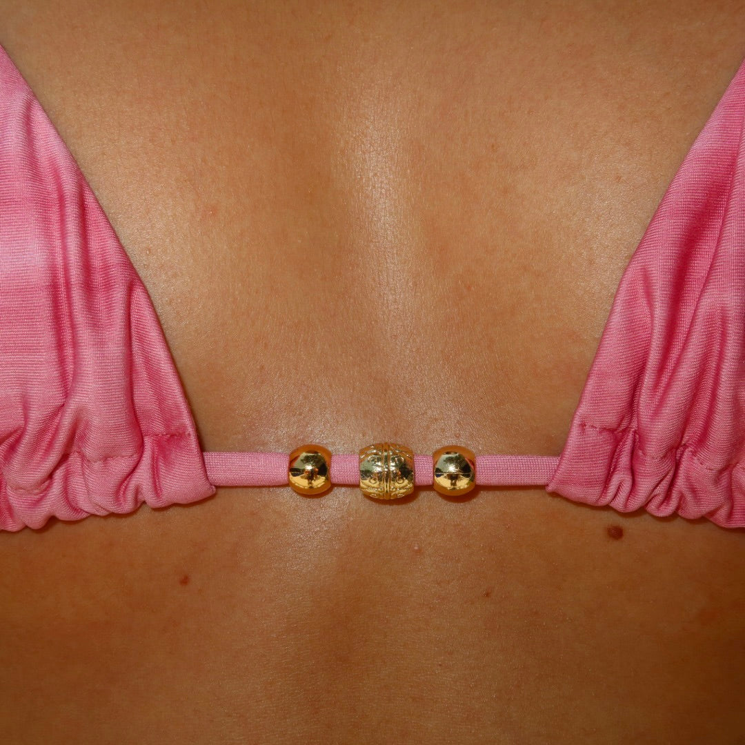 Biquíni Miçanga Listras Rouge