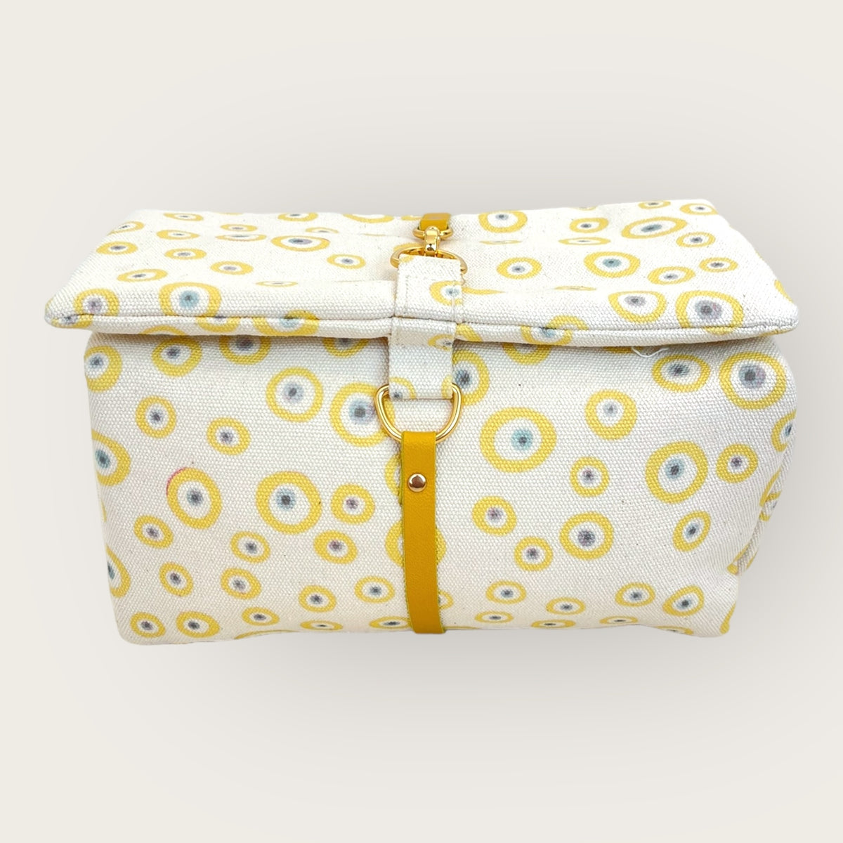 Necessaire Fita Good Vibes Amarelo