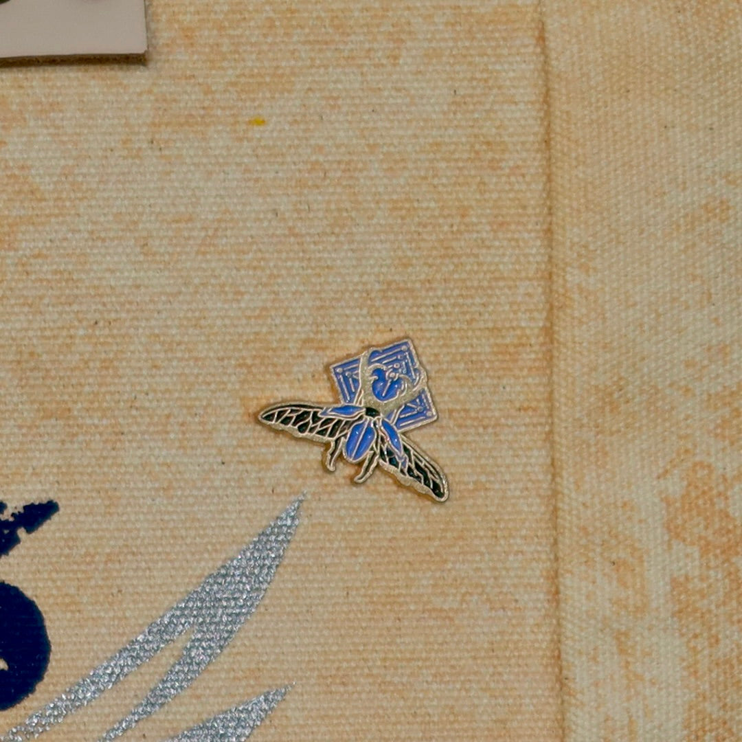 Bolsa Nuna Laranja com Alças de Couro Off White