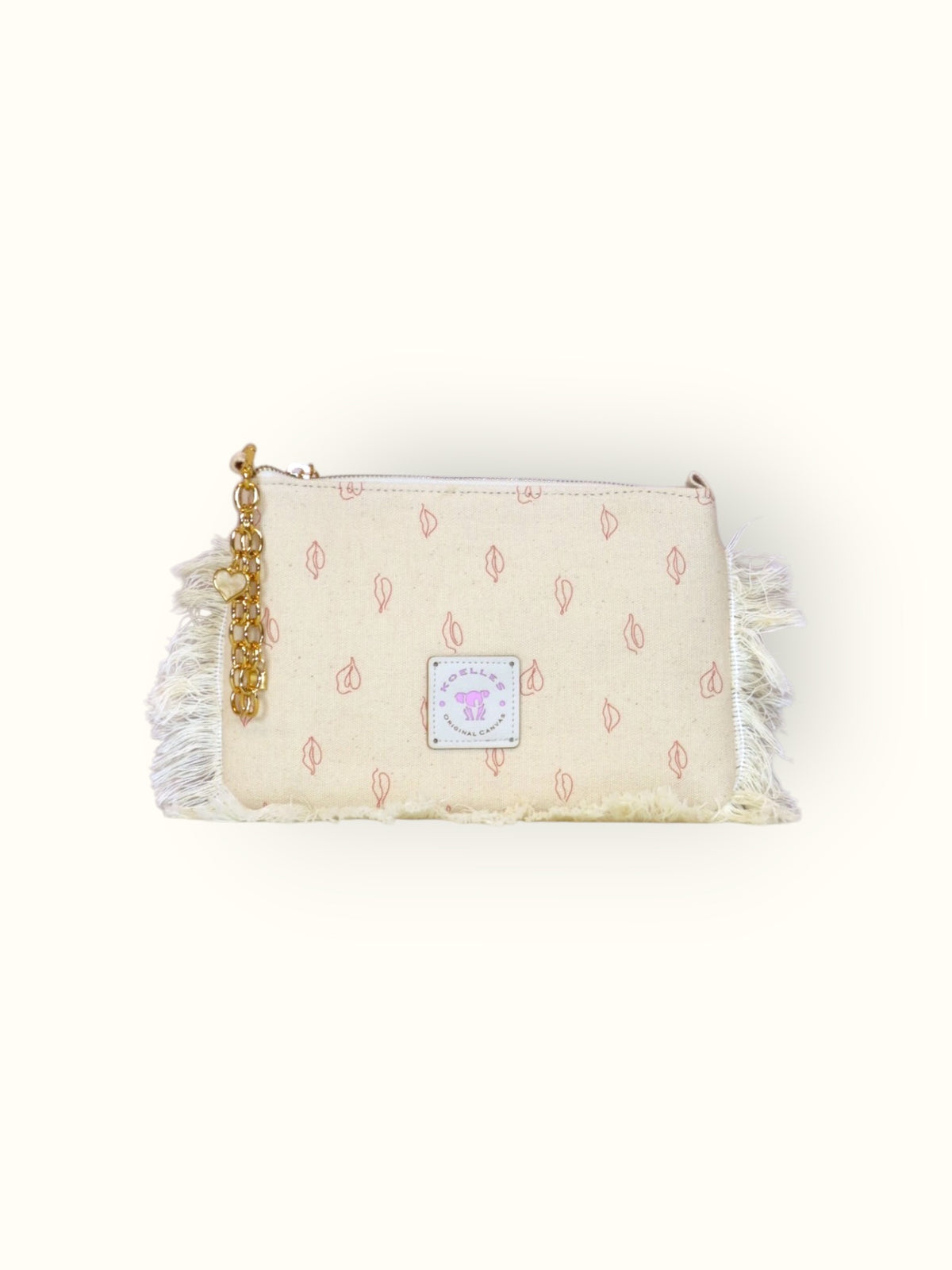Necessaire Flat Beijinho Rosa