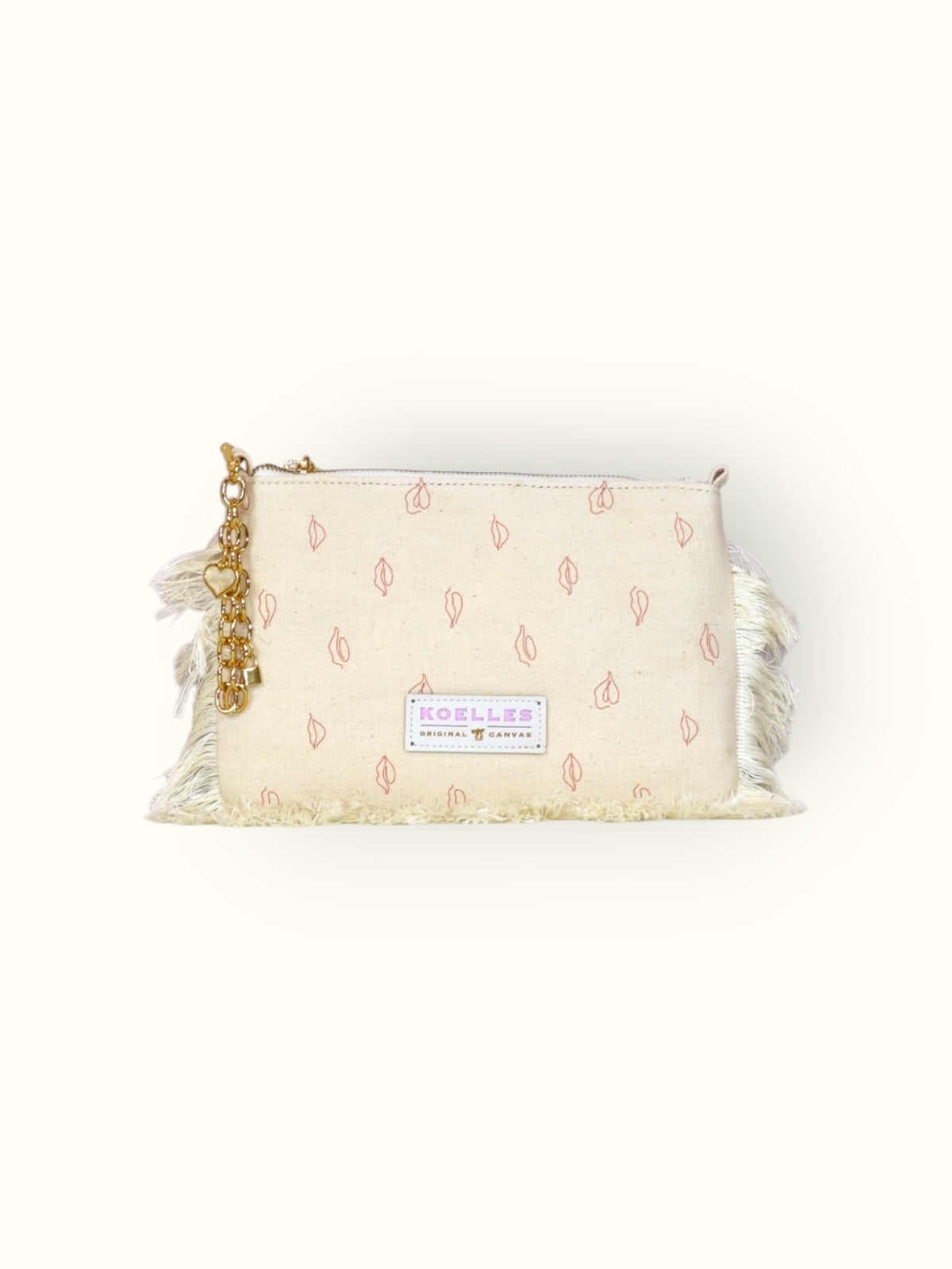 Necessaire Flat Beijinho Rosa