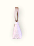 Bolsa Nuna Lilac com Alças de Couro Off White
