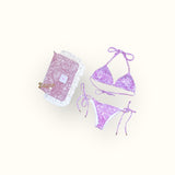 Beach Day Arabesque Vinho (Bolinha)