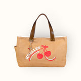 Bolsa Wallow Caramelo com Alça de Couro Marrom Café