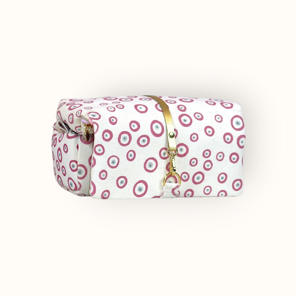 Necessaire Fita Good Vibes Rosa