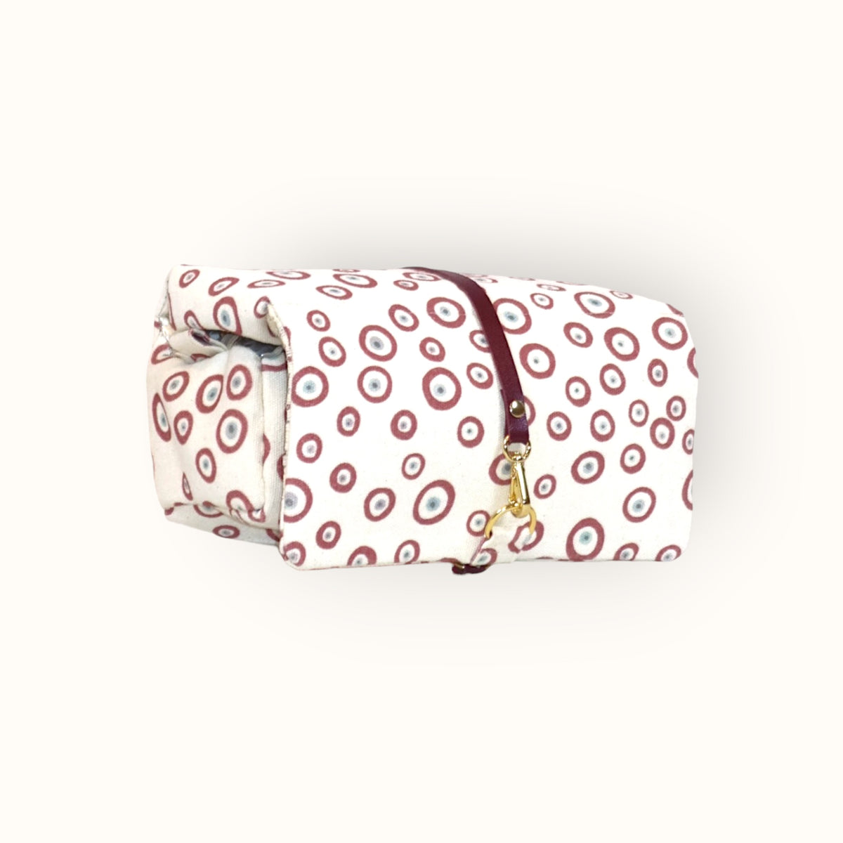 Necessaire Fita Good Vibes Vermelho