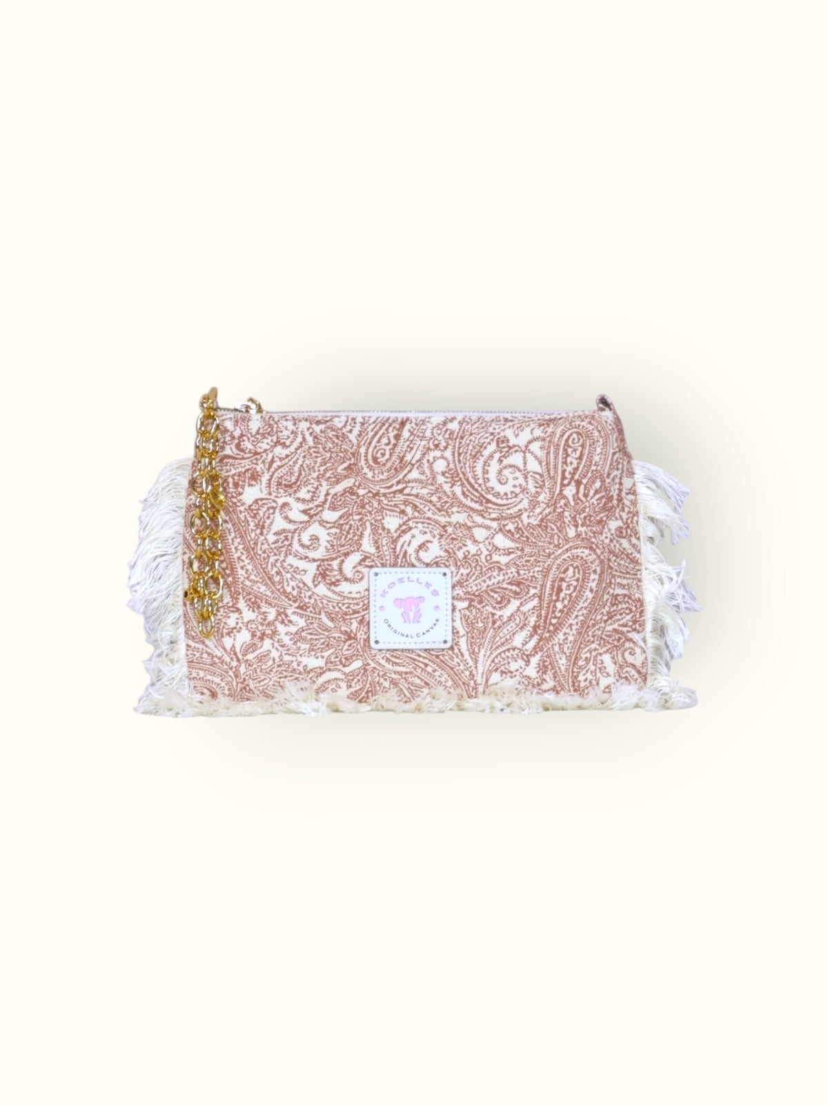 Necessaire Flat Arabesque Terracota