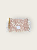 Necessaire Flat Arabesque Terracota
