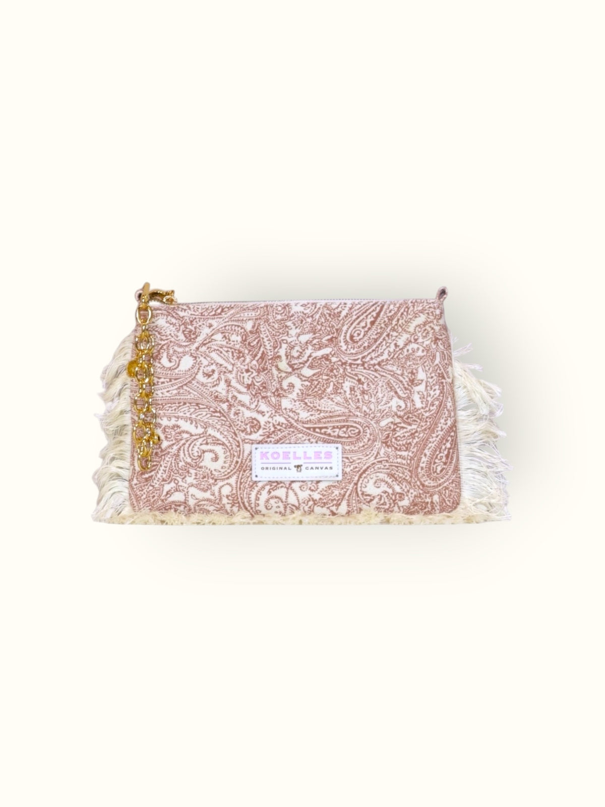 Necessaire Flat Arabesque Terracota
