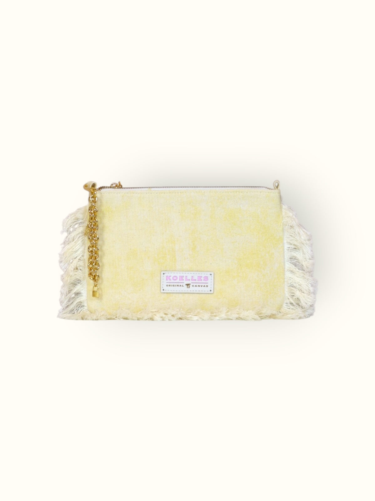 Necessaire Flat Amarela