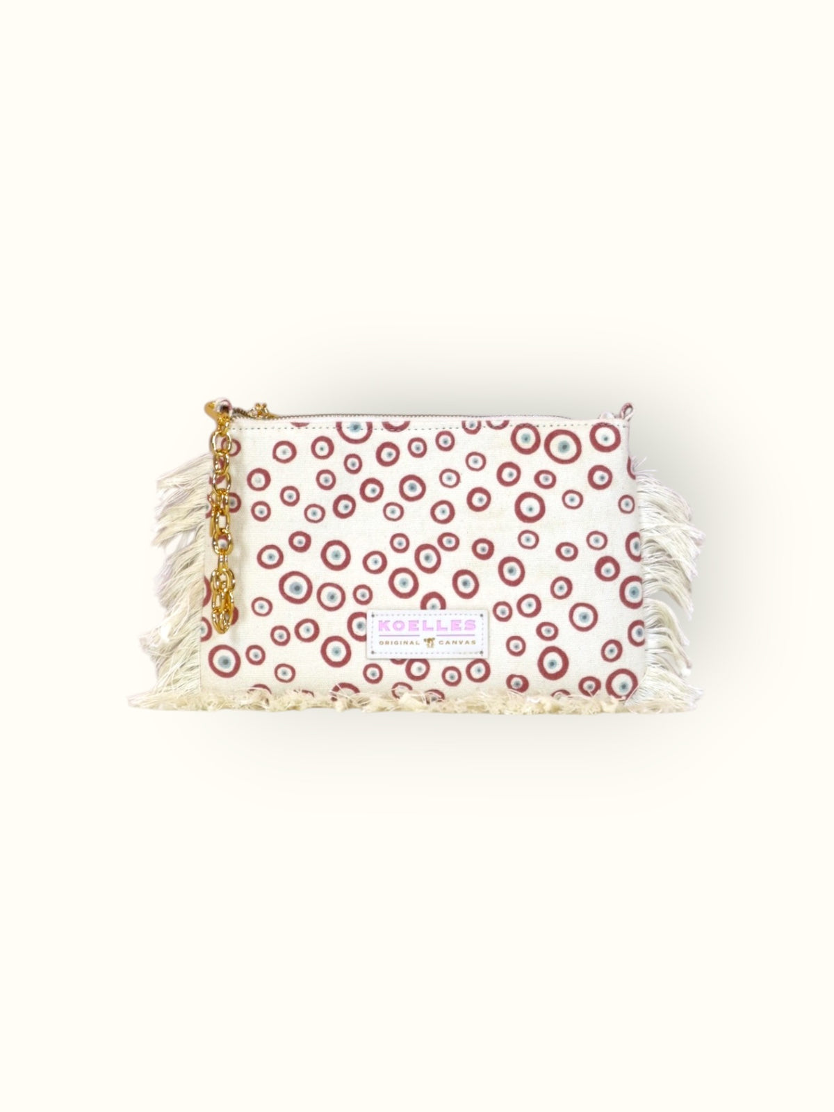 Necessaire Flat Good Vibes Vinho