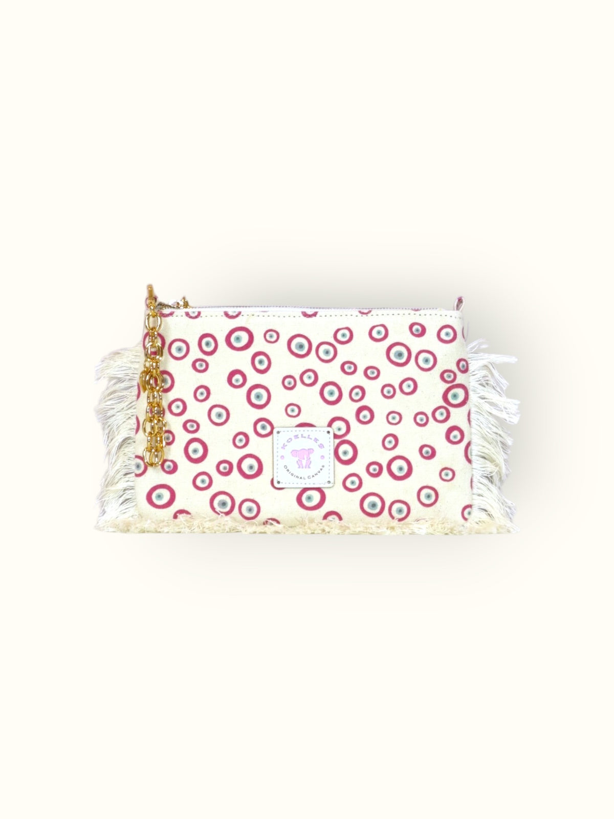 Necessaire Flat Good Vibes Rosa