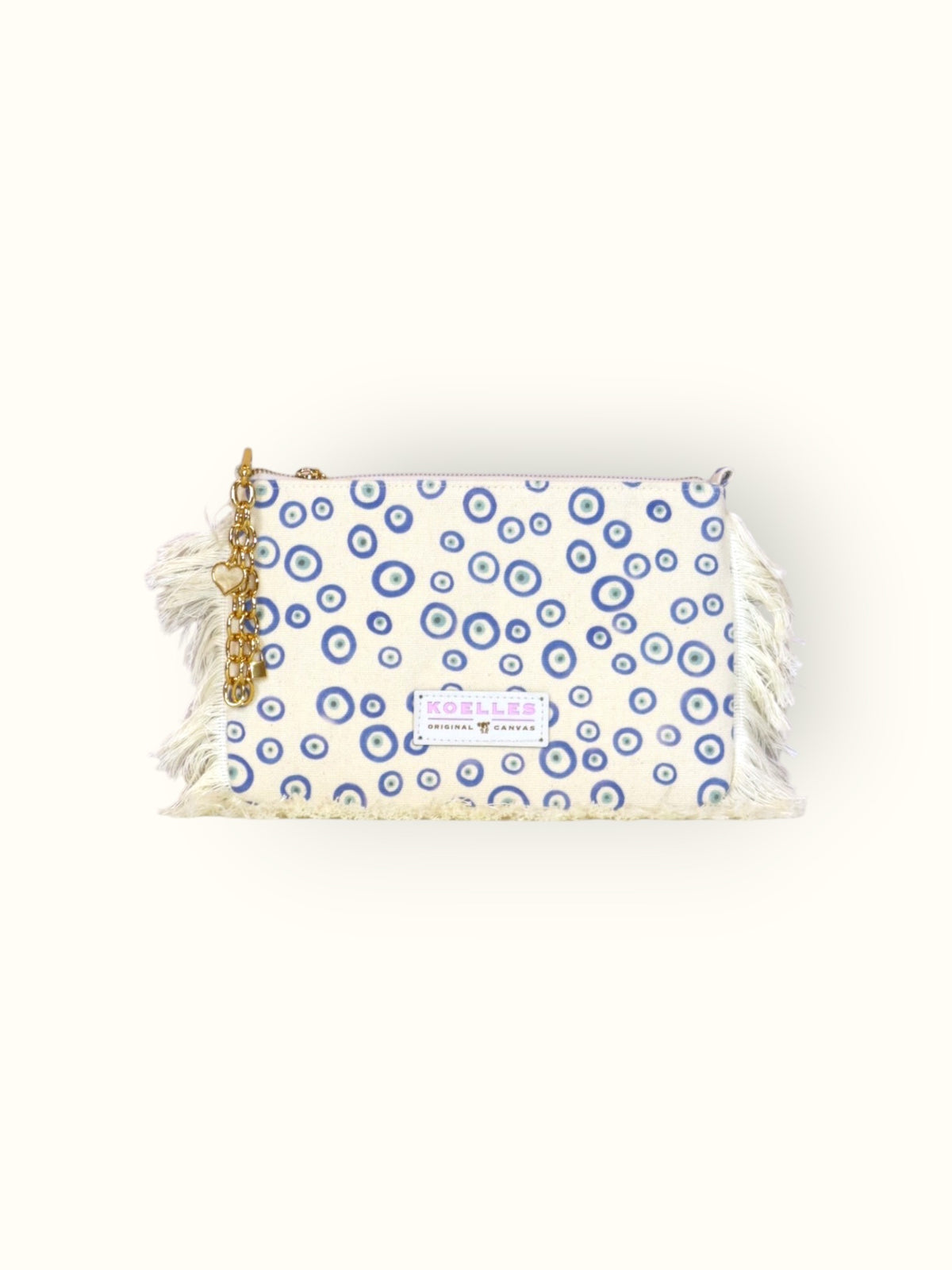 Necessaire Flat Good Vibes Azul